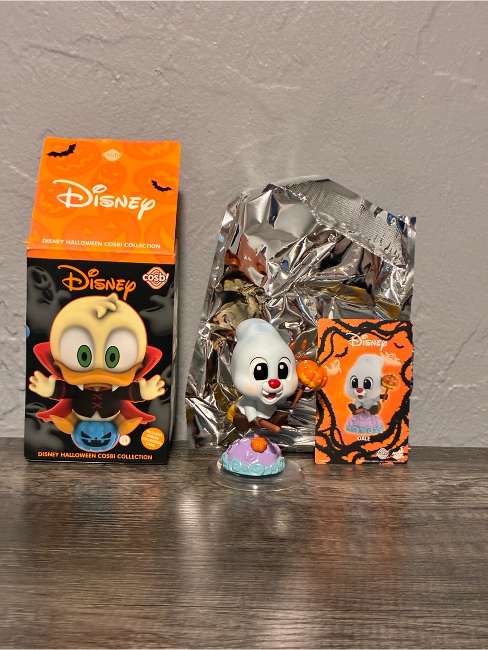 Disney Drop Shop Cosbi Halloween Mystery Box - confirmed Dale Figurine